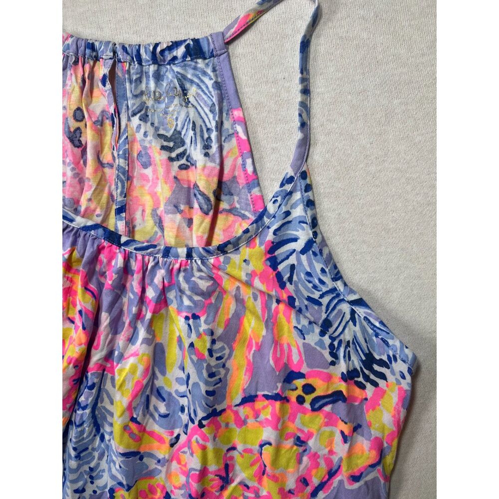 Lilly Pulitzer Lacey tank top"So Snappy" size Medium